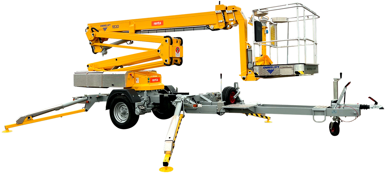 Tilhengerlift 18 m